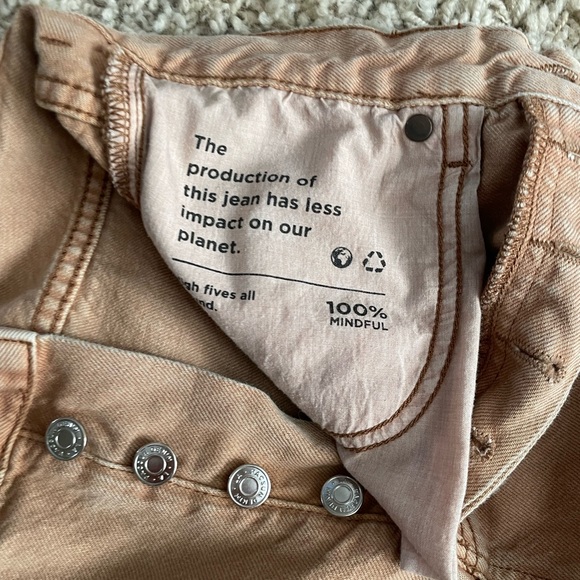 Brown 5-button jeans - Picture 7 of 9